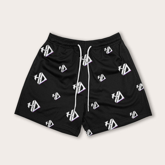 RELOADED MESH SHORTS (BLACK)