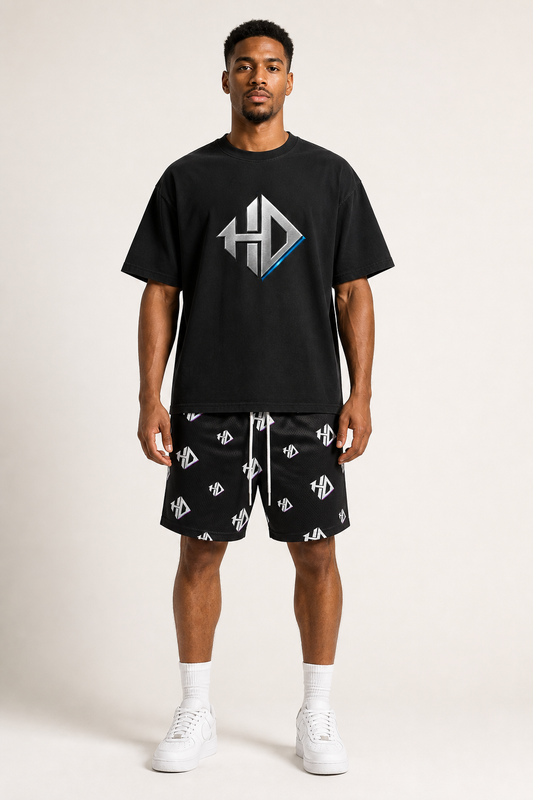 RELOADED MESH SHORTS (BLACK)